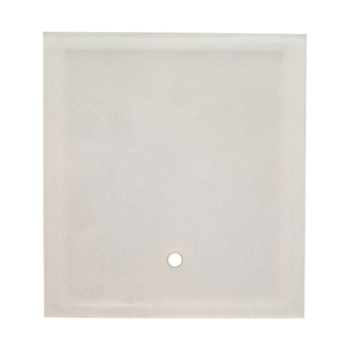 3083 KU afdekplaat 95x88x4mm reflec