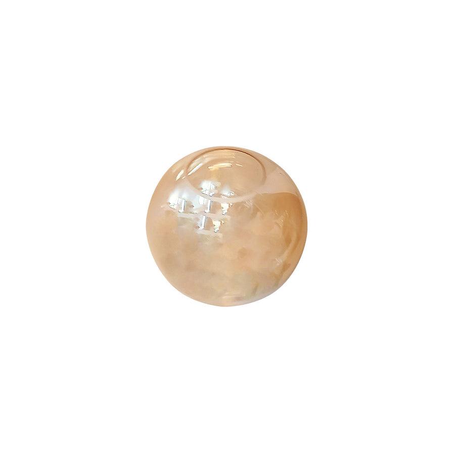 2730 glas kogel amber 15cm