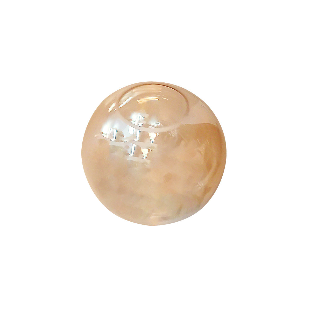 3496 glas kogel amber 20cm