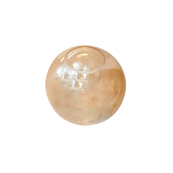 3496 glas kogel amber 20cm