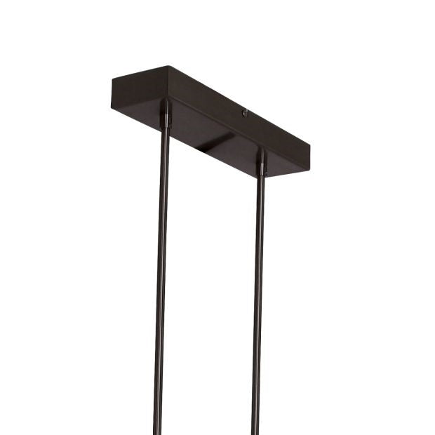 1482 ceilingplate30*9,5*3,5cm zwart