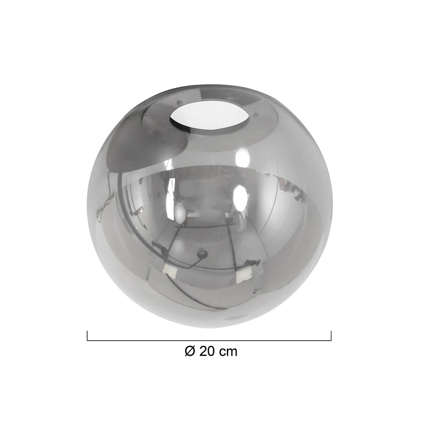 3323 / 3325 glass smoke mirror