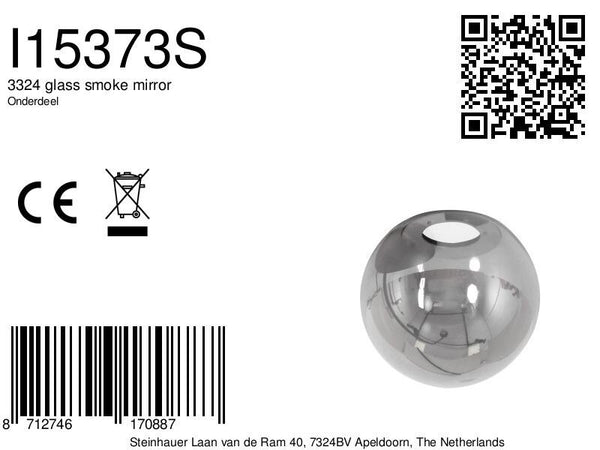 3324 glass smoke mirror