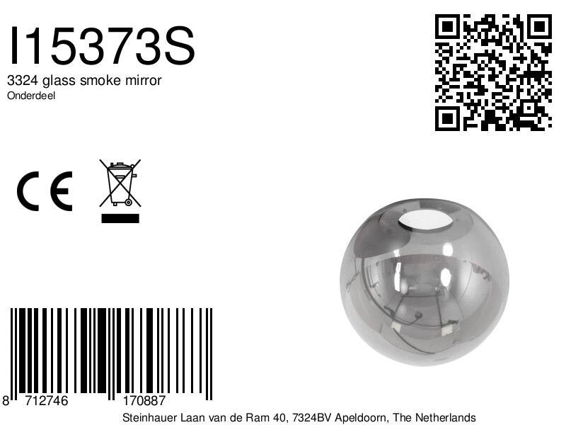 3324 glass smoke mirror