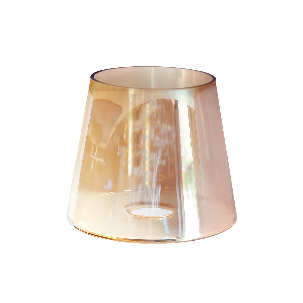 3102 glass amber 14cm