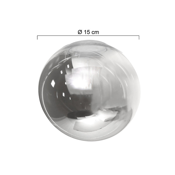 3802 glas rond mirror