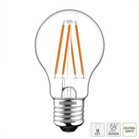 611121 Ledfil.7,3w E27 dagsensor