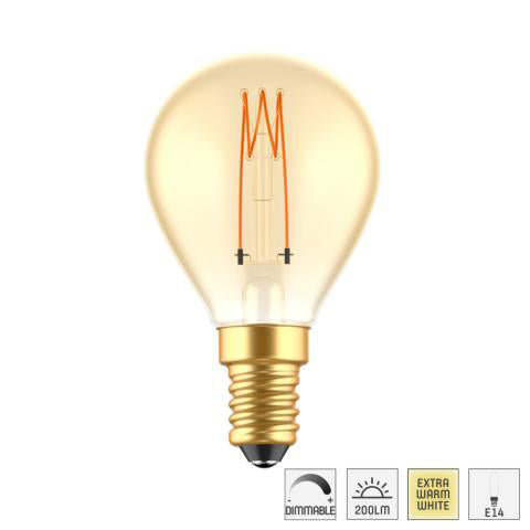 620190 Ledfil. 2,5w, E14,1800K, dim
