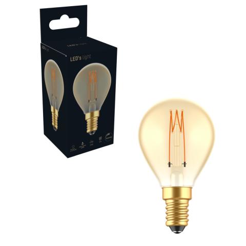 620190 Ledfil. 2,5w, E14,1800K, dim