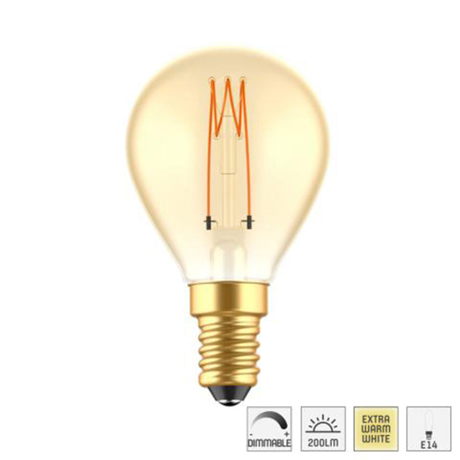 620190 Ledfil. 2,5w, E14,1800K, dim