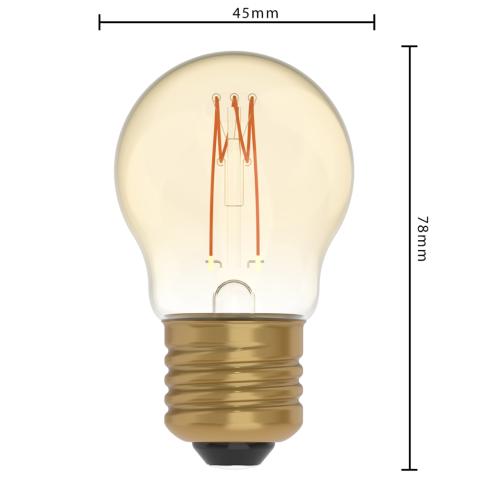 620191 Ledfil. 2,5w, E27,1800K, dim