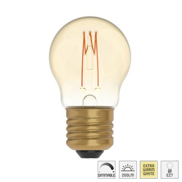 620191 Ledfil. 2,5w, E27,1800K, dim