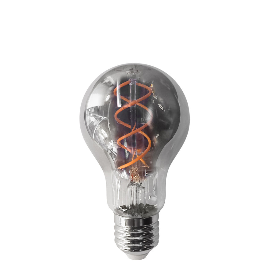 Dimbare smoke lichtbron met e27 fitting 120 lumen 1800 kelvin 4,5 watt