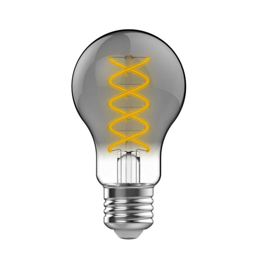 Dimbare smoke lichtbron met e27 fitting 120 lumen 1800 kelvin 4,5 watt