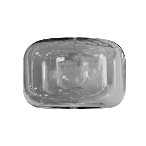 3864 glas15*11cm smoke