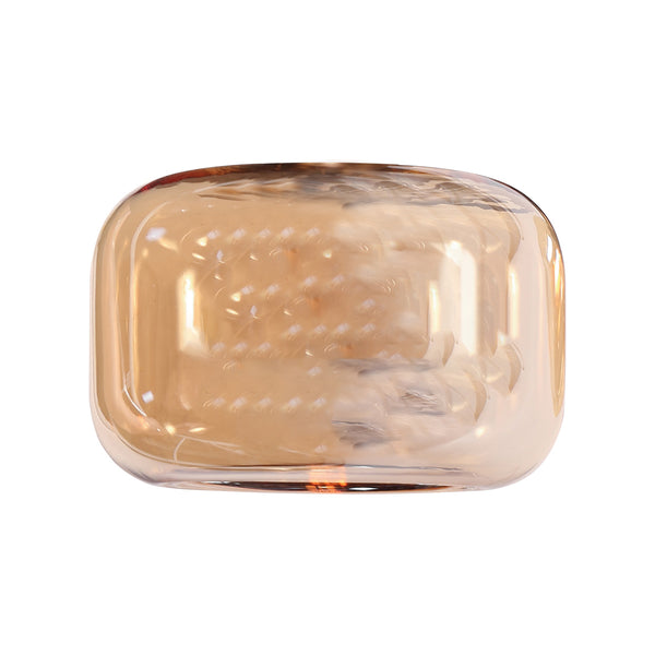3864 glas15*11cm amber