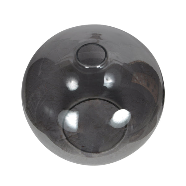 Losse glazen kap i15469s – handgemaakt rookglas van 25 cm voor e27 armaturen