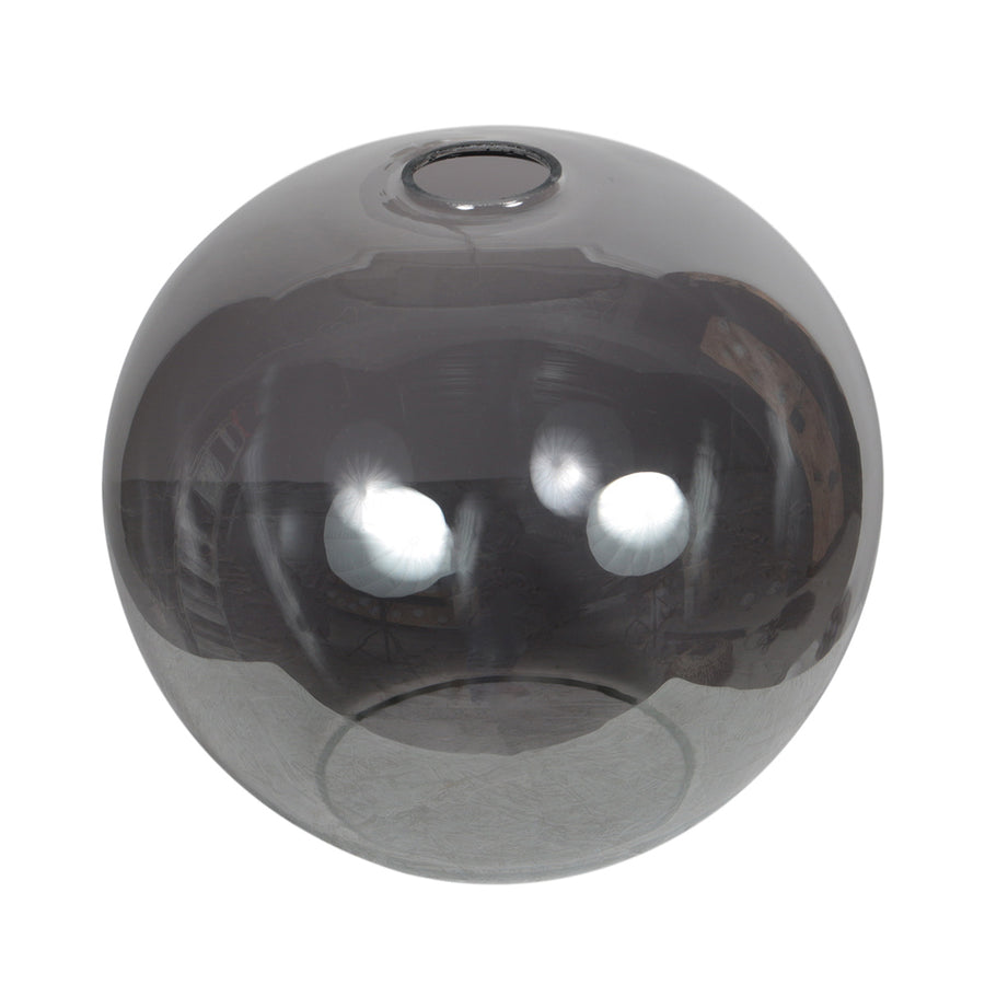 Losse glazen kap i15469s – handgemaakt rookglas van 25 cm voor e27 armaturen