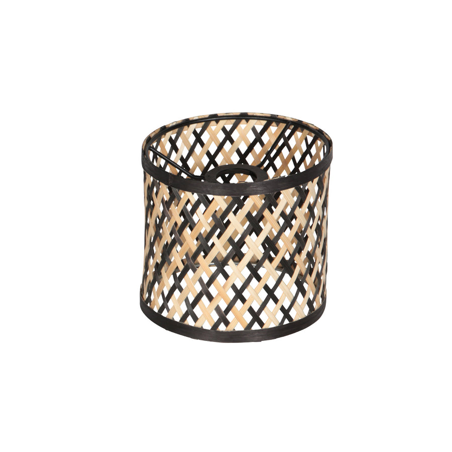 Lampenkap k2015bs ø12 cm – cilindervormige bamboe sfeermaker