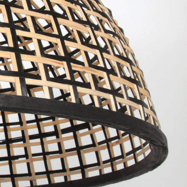 Lampenkap k2016bs ø60cm - royale bamboe kap sfeervol design e27