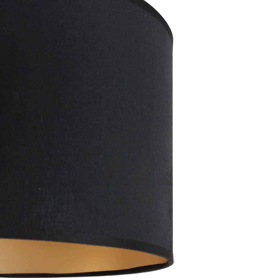 K3333SS kap zwart 13cm rond