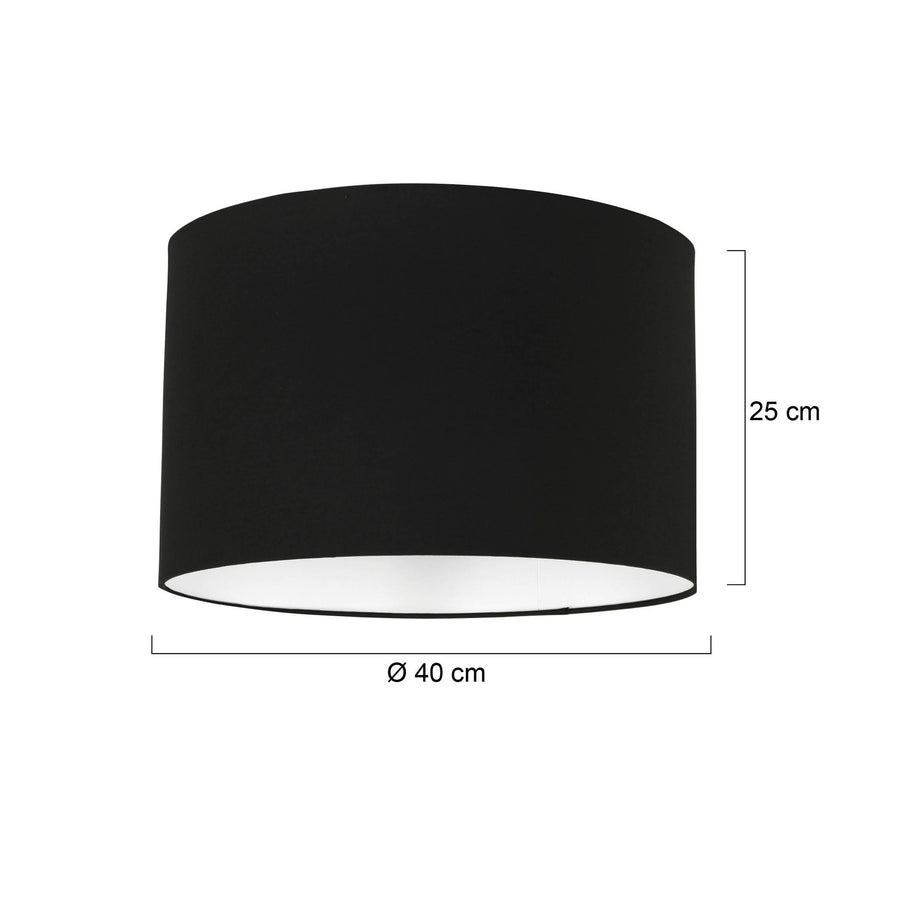 Kap Rond K7976SS Zwart Linnen