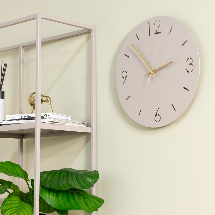 Klok Time Ø 40 silky taupe