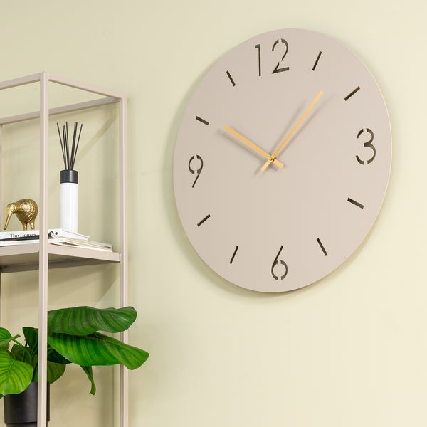 Klok Time Ø 60 silky taupe