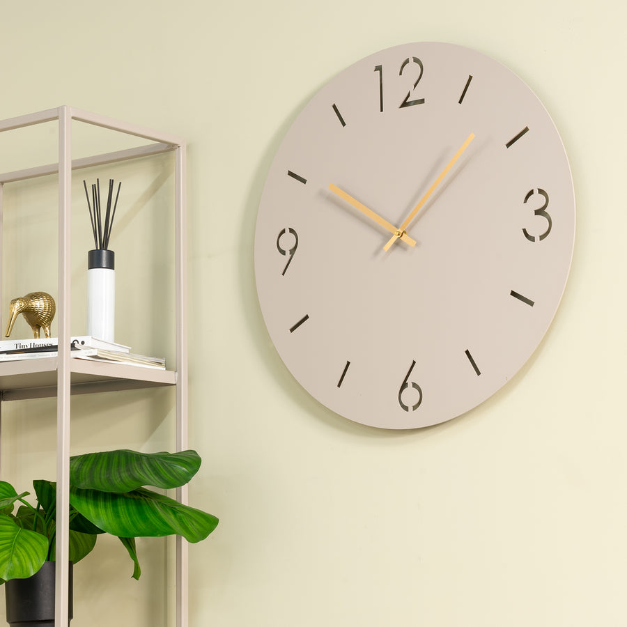 Klok Time Ø 60 silky taupe
