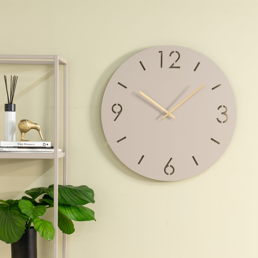 Klok Time Ø 60 silky taupe