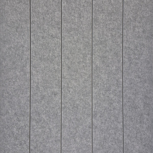Akupanel Muro viltpaneel met groeven L - Middengrijs - 120 x 60 cm