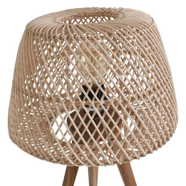 Maze rotan tafellamp