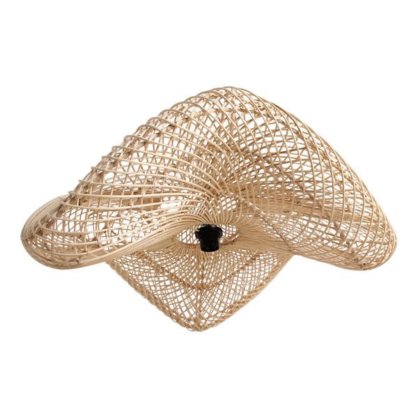 Wave rotan hanglamp L Ø 71x26 cm