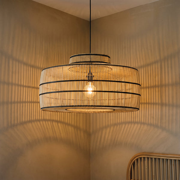 Stella rotan hanglamp - 61x61x36 cm