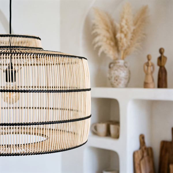 Stella rotan hanglamp - 61x61x36 cm