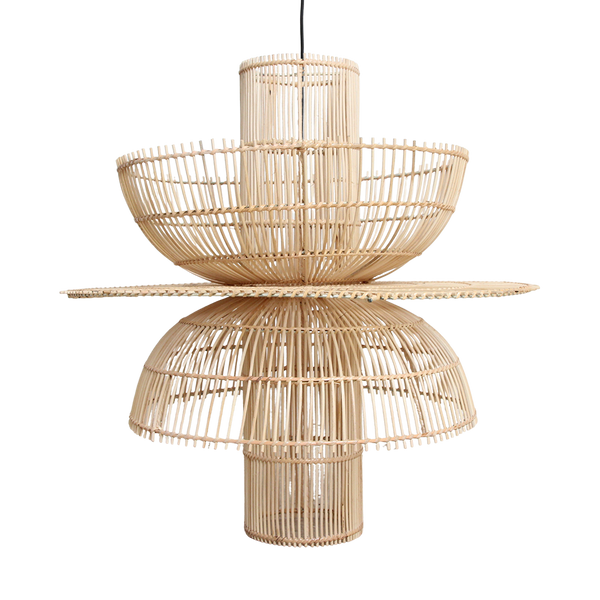 Saturn rotan hanglamp Ø 65x63 cm