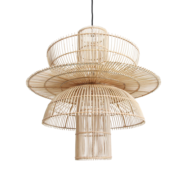 Saturn rotan hanglamp Ø 65x63 cm