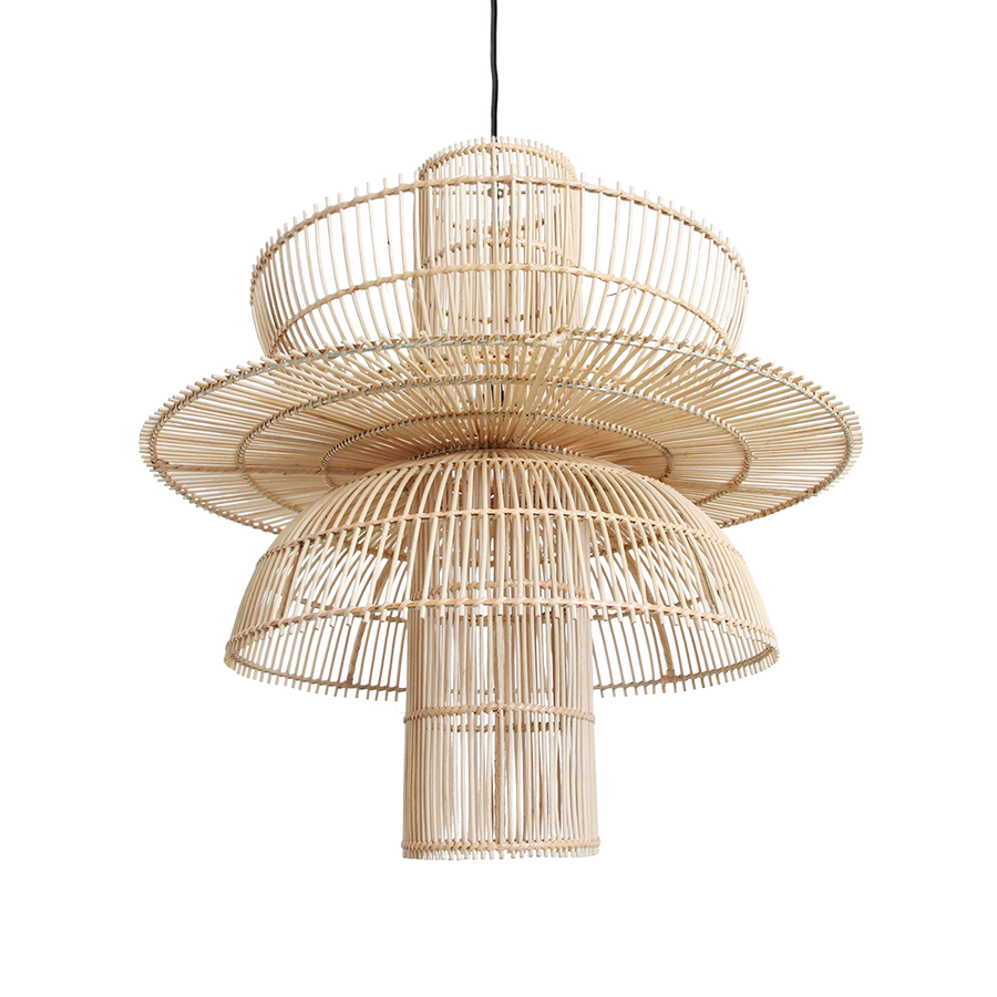 Saturn rotan hanglamp Ø 65x63 cm