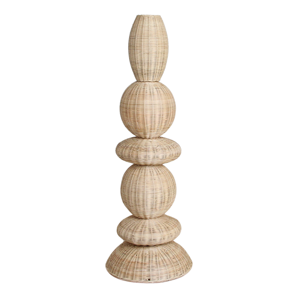 Tao rotan vloerlamp - 140 cm