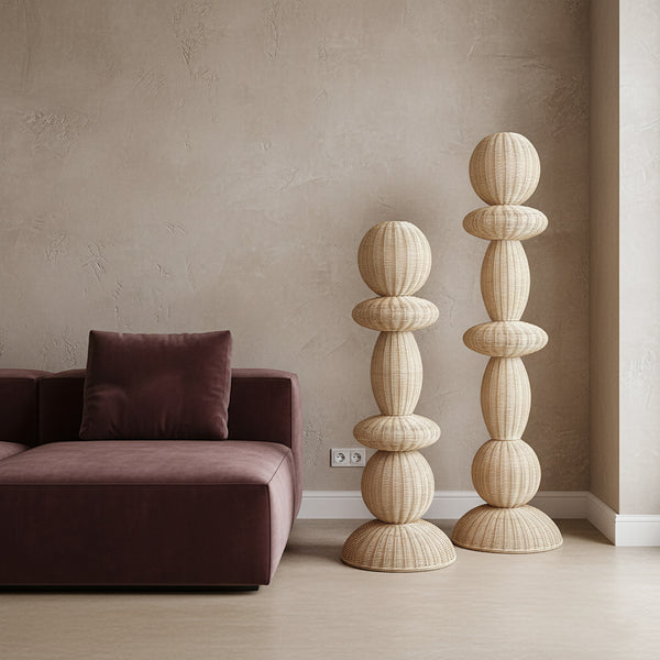 Tao rotan vloerlamp - 175 cm