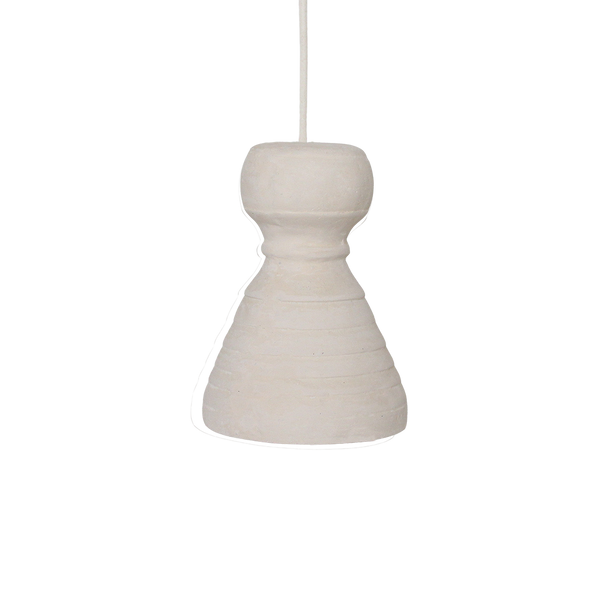 Chalk hanglamp kanoi - 15x15x20,5 cm