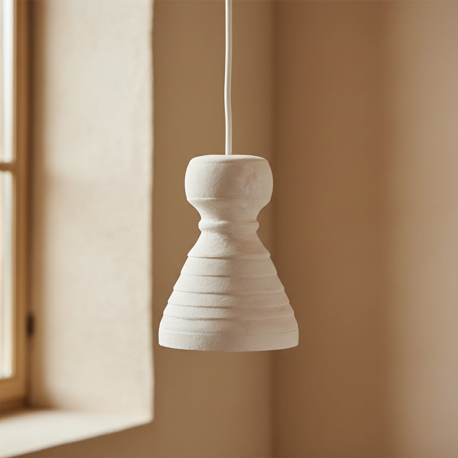 Chalk hanglamp kanoi - 15x15x20,5 cm