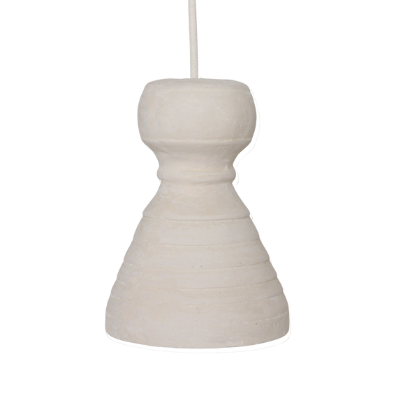 Chalk hanglamp kanoi - 15x15x20,5 cm