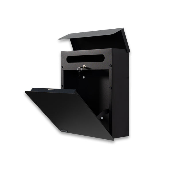 Brievenbus Inbox zwart