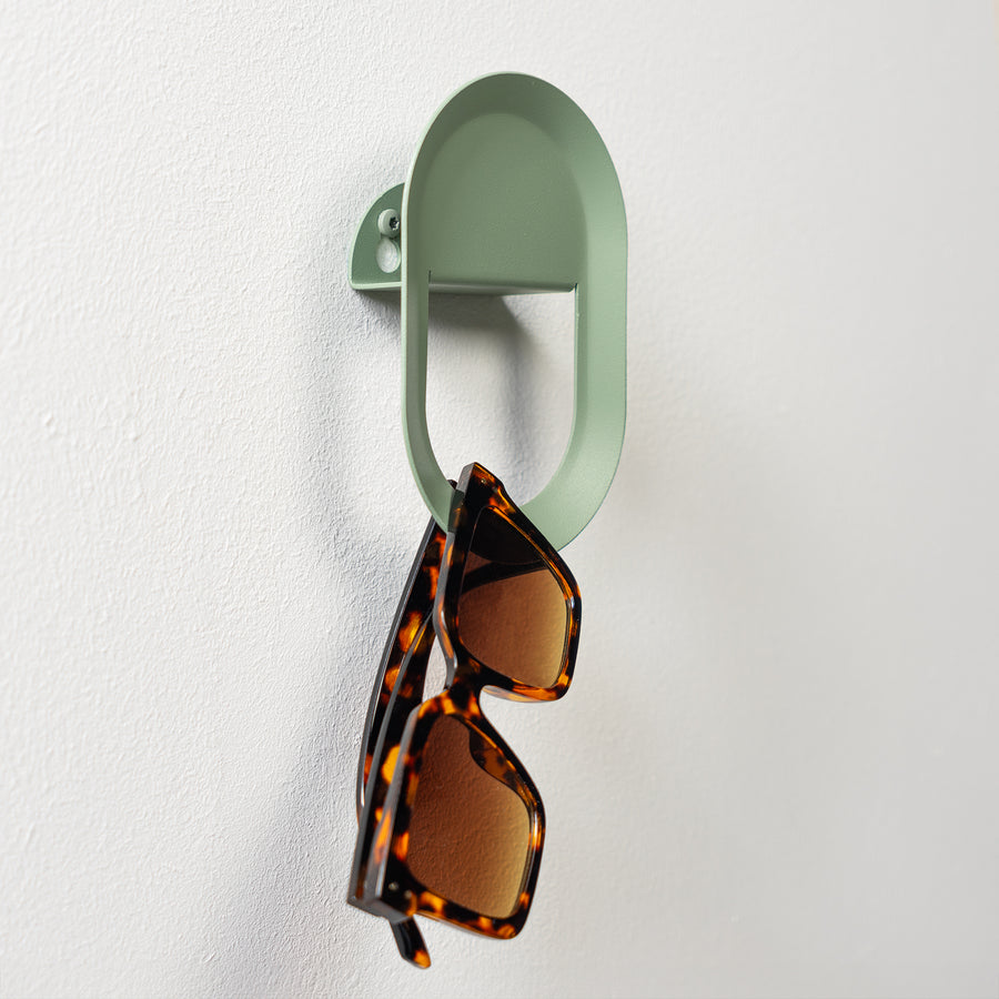 Wandkapstok Coucou dusty green