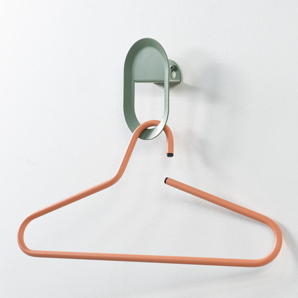 Wandkapstok Coucou dusty green