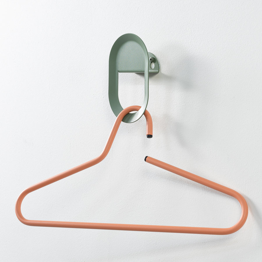 Wandkapstok Coucou dusty green