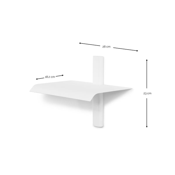 Wandplank Hola 1 wit