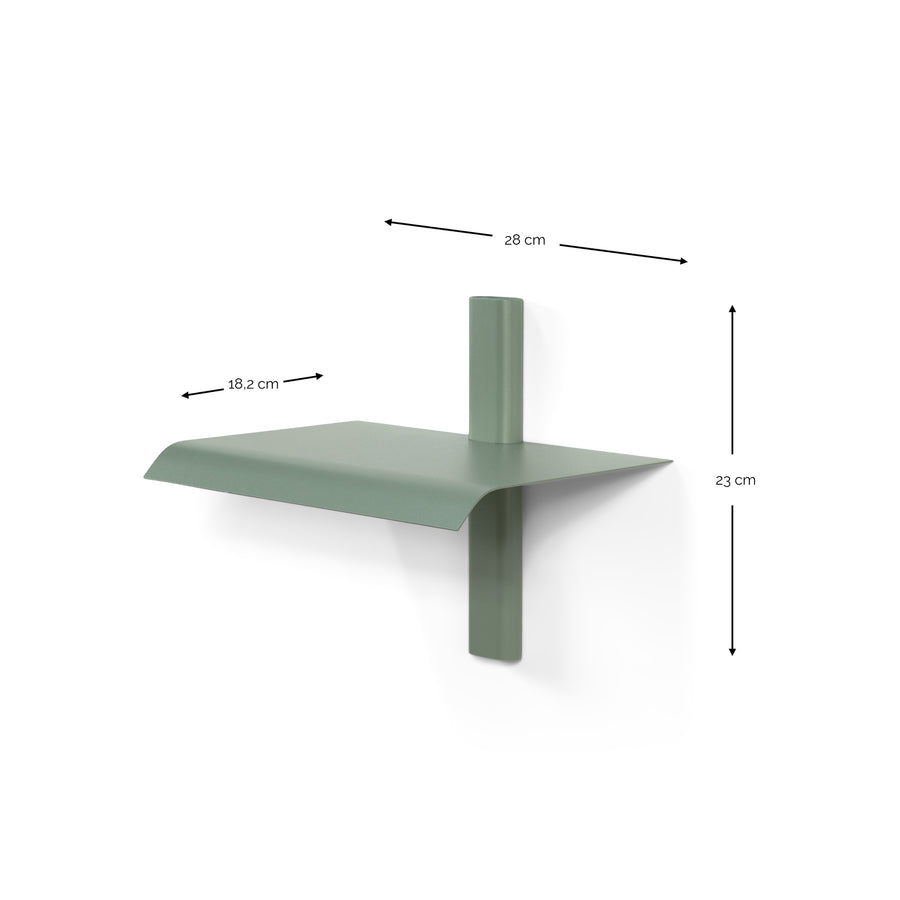 Wandplank Hola 1 groen
