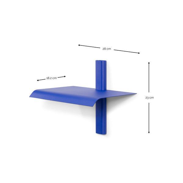Wandplank Hola 1 blauw